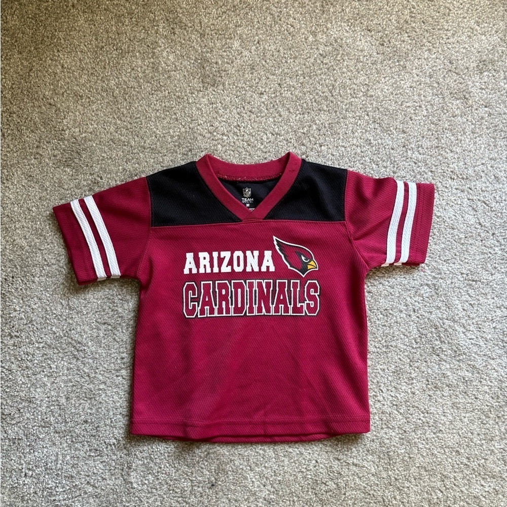 NFL Arizona Cardinals Kids Jersey - Red & Black - Picture 1 of 3
